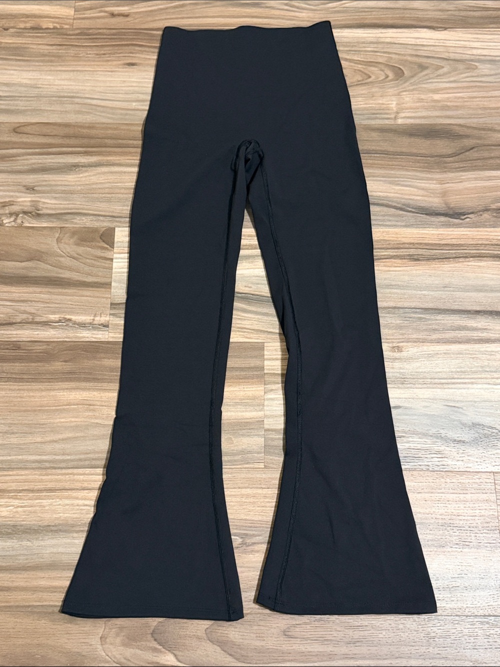 SPANX Spanxshape Micro Flare Pant with Full-Tummy Compression Black Sz. S